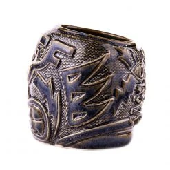 Mike Bonanno Tikis El Ojo Fantastico Tiki Mug - Fuego Azul