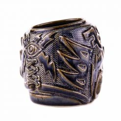 Mike Bonanno Tikis El Ojo Fantastico Tiki Mug - Fuego Azul