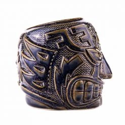 Mike Bonanno Tikis El Ojo Fantastico Tiki Mug - Fuego Azul