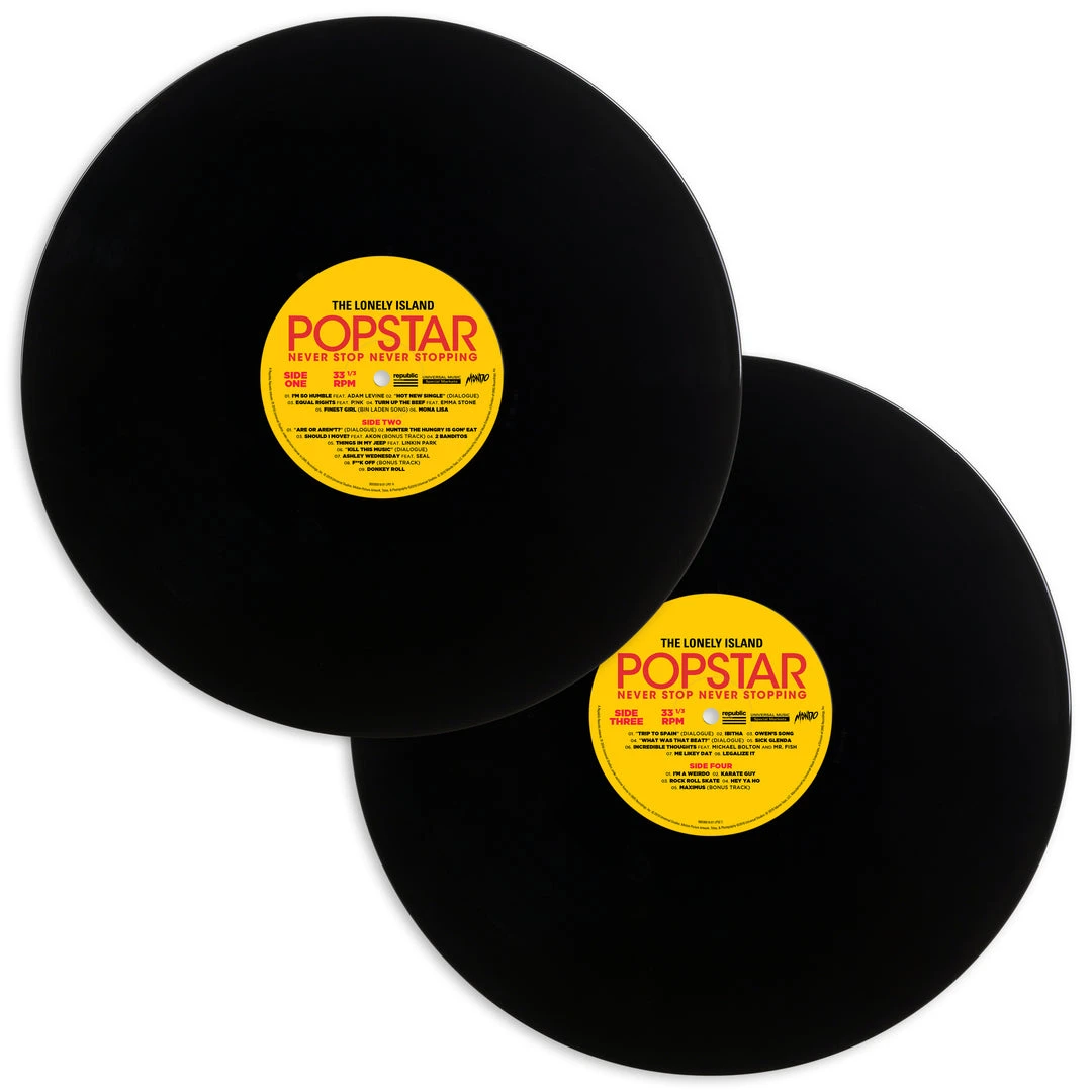 The Lonely Island Music Popstar: Never Stop Never Stopping – Original Soundtrack 2XLP (Style Boyz) 3 The Lonely Island Music Popstar: Never Stop Never Stopping – Original Soundtrack 2XLP (Style Boyz)