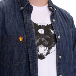 Tom Whalen Iron Man Enamel Pin