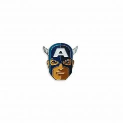 Tom Whalen Captain America Enamel Pin Enamel Pins