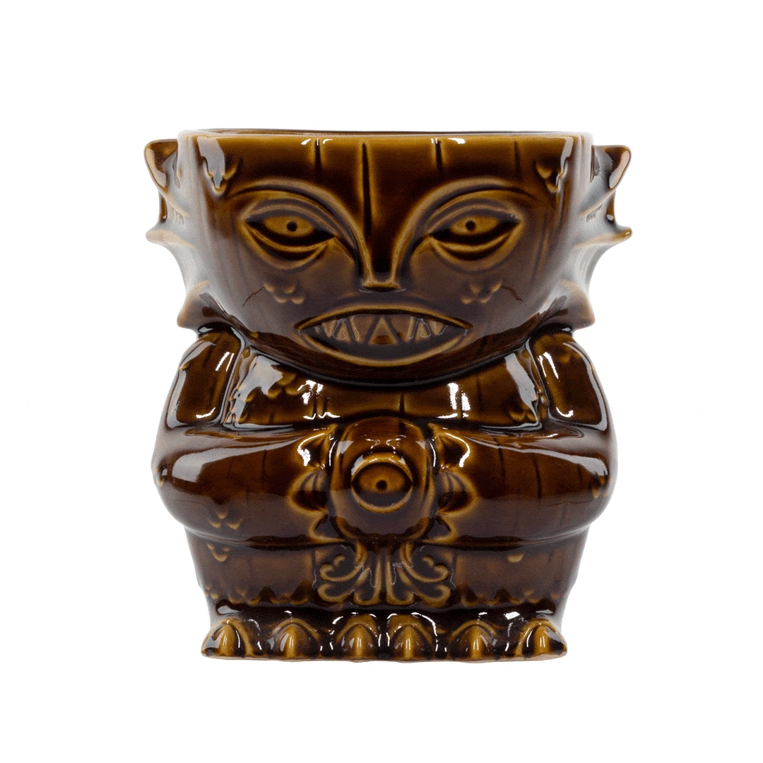 Devon Devereaux Tikis Innsmouth Creep Designer Series Tiki Mug - Primordial (Brown) 2 Devon Devereaux Tikis Innsmouth Creep Designer Series Tiki Mug - Primordial (Brown)