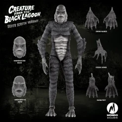 Mondo Creature From The Black Lagoon 1/6 Scale Figure - Silver Screen Variant Toys