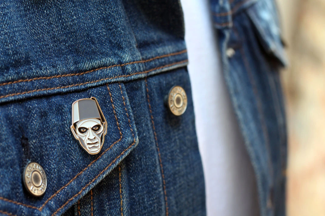 DKNG The Mummy – Ardeth Enamel Pin (Monochrome) Enamel Pins 3 DKNG The Mummy – Ardeth Enamel Pin (Monochrome) Enamel Pins