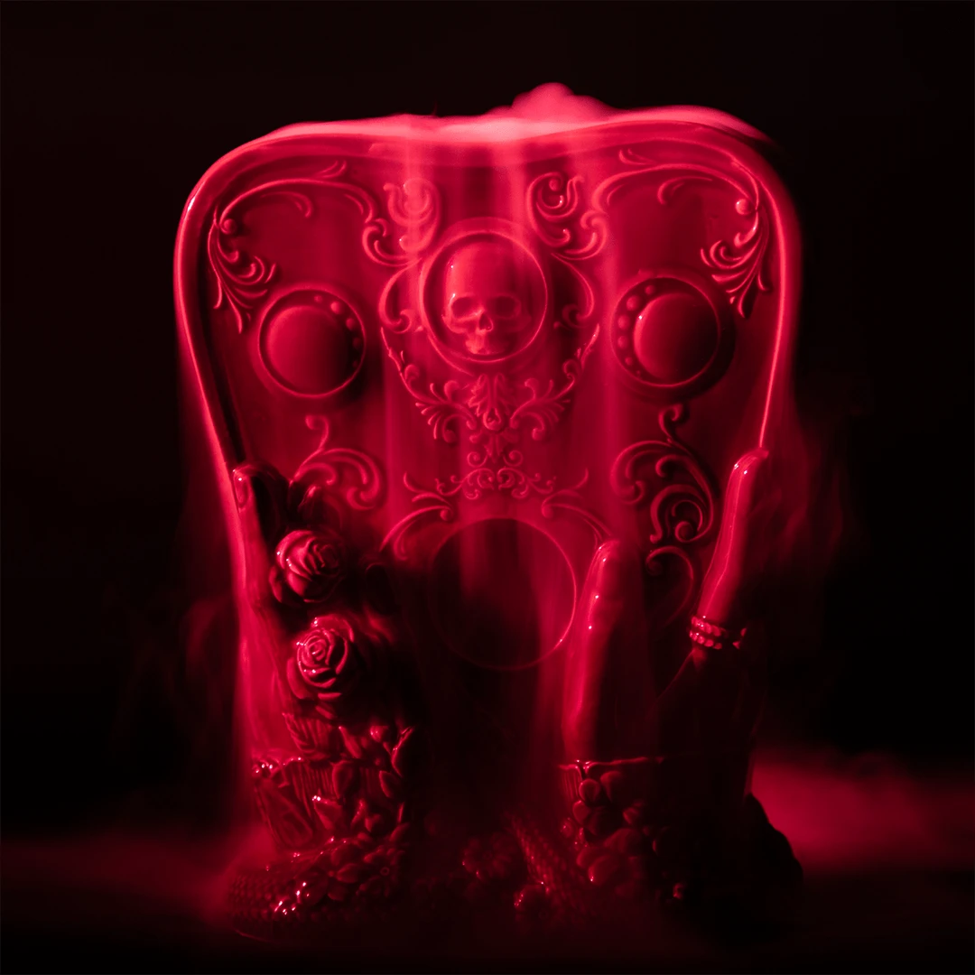 Sara Deck Death's Whisper Designer Series Tiki Mug - The Mauve Traveler 3 Sara Deck Death's Whisper Designer Series Tiki Mug - The Mauve Traveler