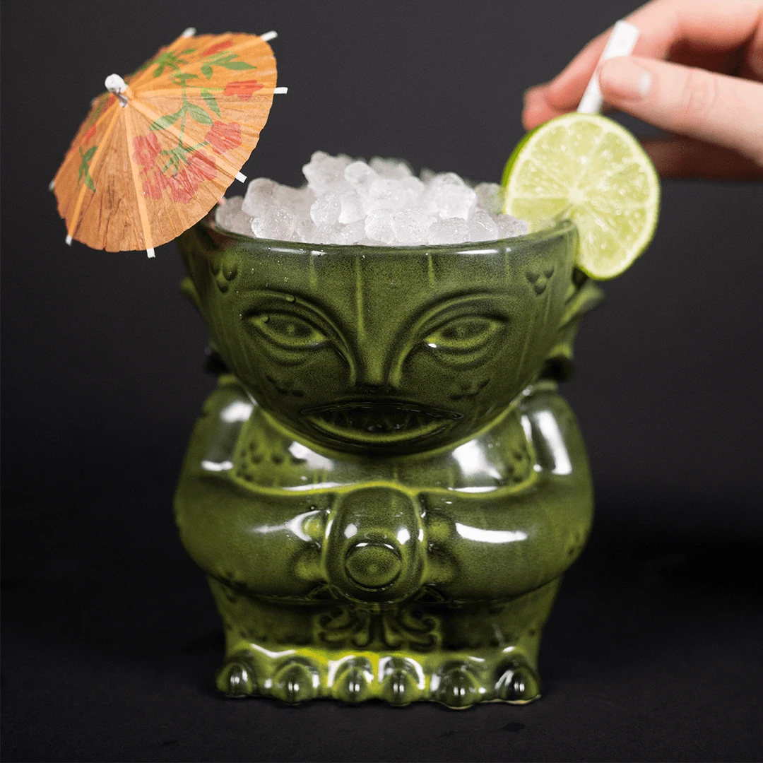 Devon Devereaux Tikis Innsmouth Creep Designer Series Tiki Mug - Lurking Fear (Green) 3 Devon Devereaux Tikis Innsmouth Creep Designer Series Tiki Mug - Lurking Fear (Green)