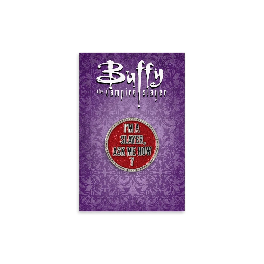 Sara Deck Enamel Pins I'm A Slayer Enamel Pin 1 Sara Deck Enamel Pins I'm A Slayer Enamel Pin