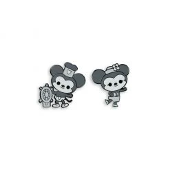 100% Soft Enamel Pins Steamboat Willie Enamel Pin Set