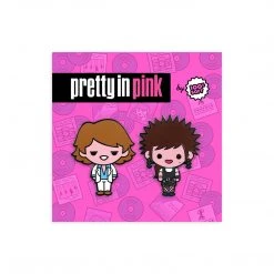 100% Soft Enamel Pins Pretty In Pink – Iona + Steff Pin Set