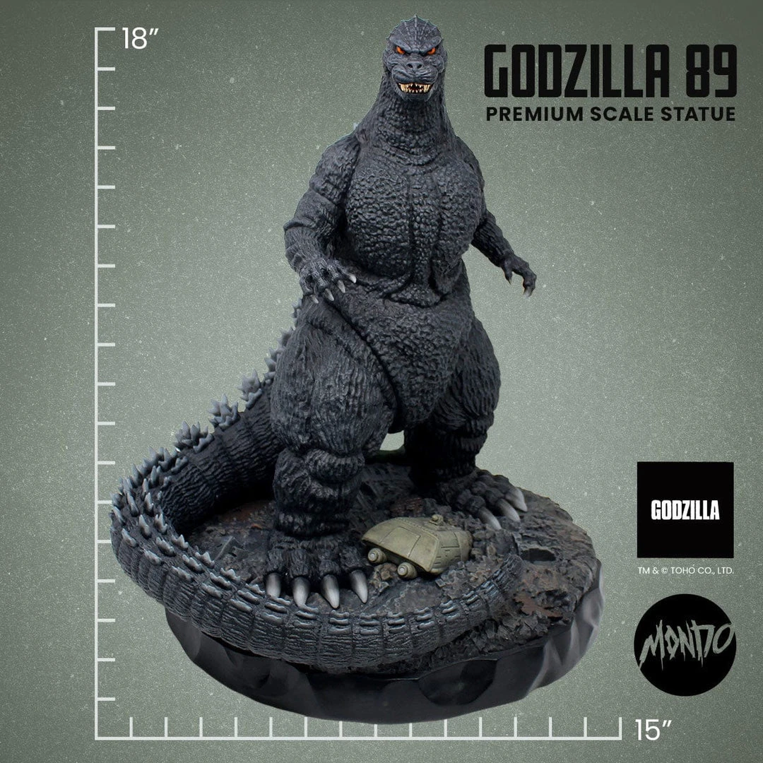 Mondo Toys Godzilla 89 Premium Scale Statue 3 Mondo Toys Godzilla 89 Premium Scale Statue