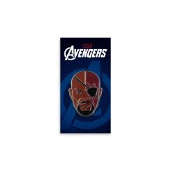 Tom Whalen Nick Fury Enamel Pin Enamel Pins