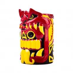 Urban Aztec Mouth Of The Serpent Designer Series Tiki Mug (Emperor's Blood) Tikis