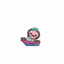 100% Soft Jaws – Quint Enamel Pin