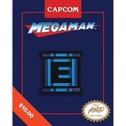 Mondo Mega Man E-Tank Enamel Pin Enamel Pins