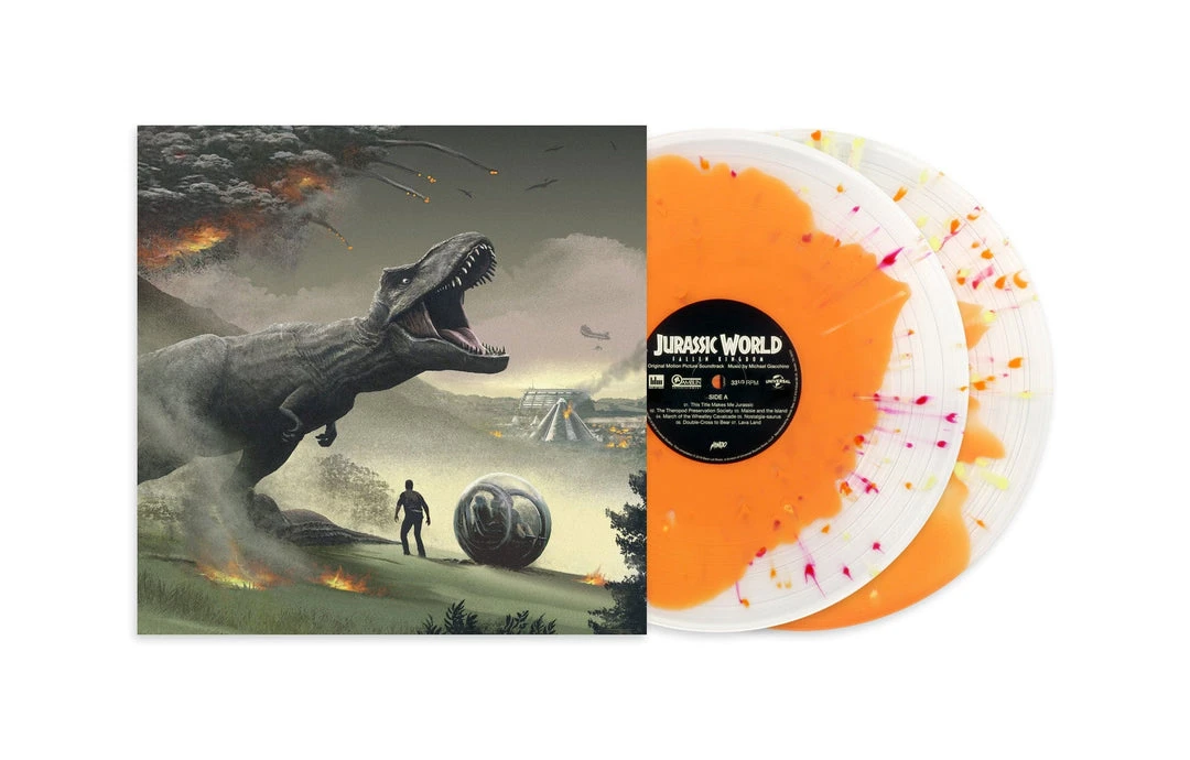 Michael Giacchino Jurassic World: Fallen Kingdom – Original Motion Picture Soundtrack 2XLP Music 5 Michael Giacchino Jurassic World: Fallen Kingdom – Original Motion Picture Soundtrack 2XLP Music