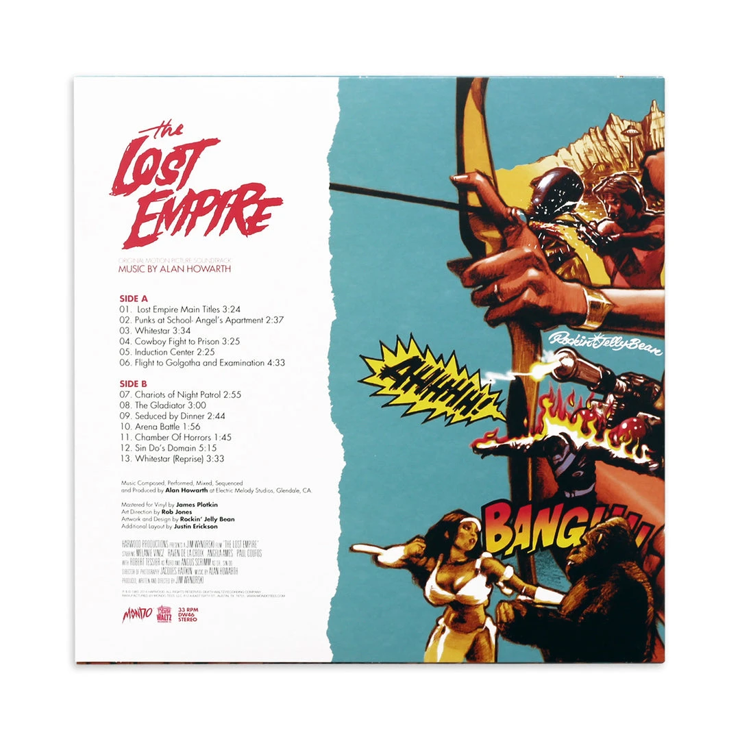 Alan Howarth The Lost Empire – Original Motion Picture Soundtrack LP 2 Alan Howarth The Lost Empire – Original Motion Picture Soundtrack LP