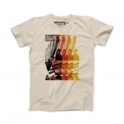 The Press Room Lightning Swords Of Death Vintage Ad Block T-Shirt Apparel