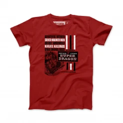 The Press Room Secret Agent Super Dragon Vintage Ad Block T-Shirt