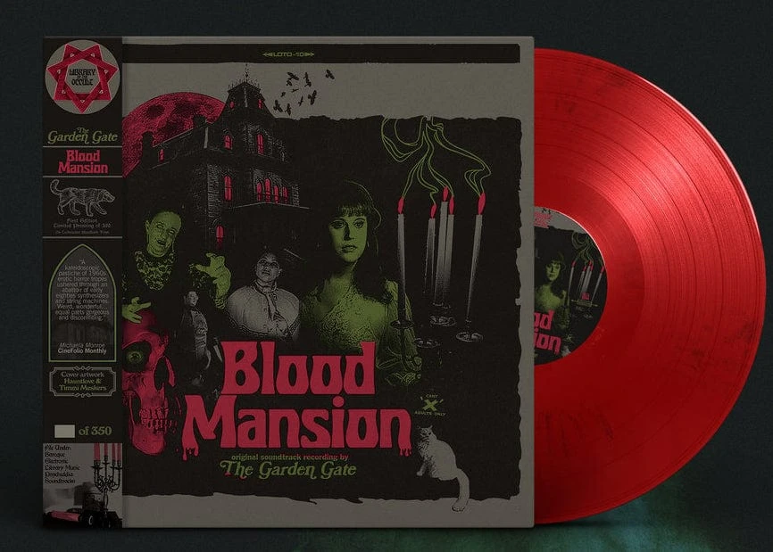 Music Blood Mansion By Garden Gate LP 2 Music Blood Mansion By Garden Gate LP