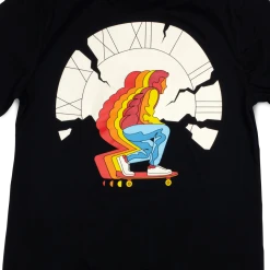La Boca Back To The Future Clock Warp T-Shirt