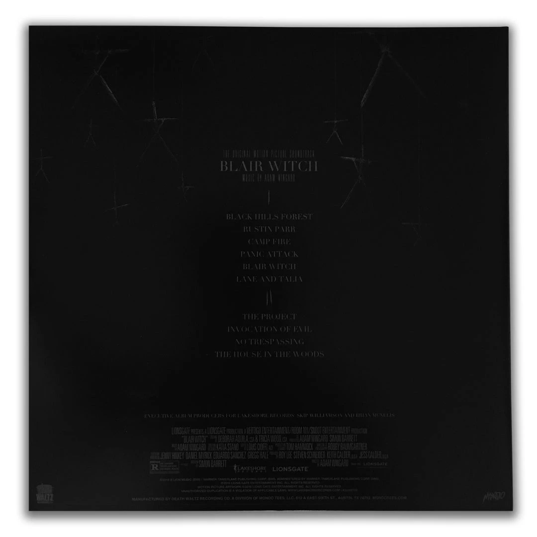Adam Wingard Blair Witch – Original Motion Picture Soundtrack LP Music 2 Adam Wingard Blair Witch – Original Motion Picture Soundtrack LP Music