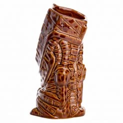 Mondo Aliens Ceramic Tiki Mug (Brown Variant)