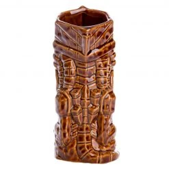 Mondo Aliens Ceramic Tiki Mug (Brown Variant)