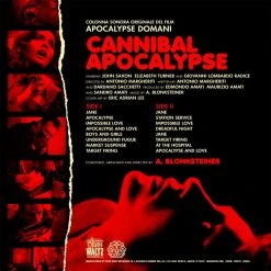 A. Blonksteiner Cannibal Apocalypse – Original Soundtrack LP