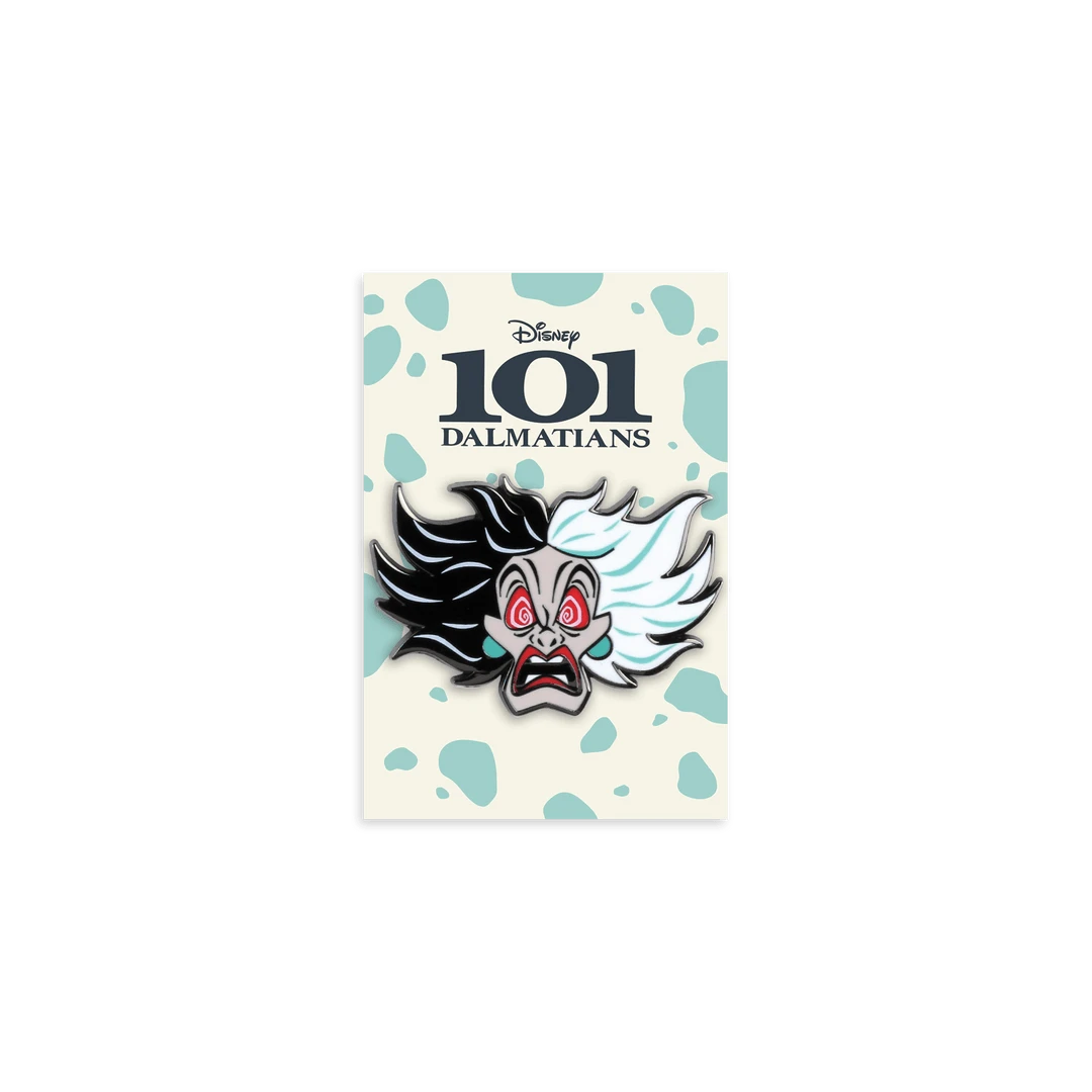 Caley Hicks 101 Dalmatians – Cruella De Vil Enamel Pin Enamel Pins 1 Caley Hicks 101 Dalmatians – Cruella De Vil Enamel Pin Enamel Pins