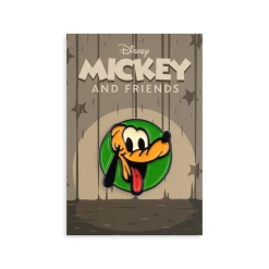 Dave Quiggle Pluto Enamel Pin Enamel Pins