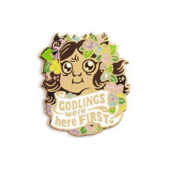 Becky Cloonan The Witcher 3 - Godling Enamel Pin Enamel Pins