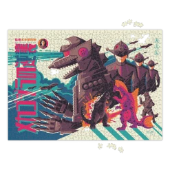 Tom Whalen Terror Of Mechagodzilla 1000-Piece Puzzle Toho Godzilla