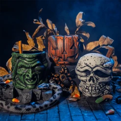 Mondo Tikis Halloween III: Season Of The Witch - Stacking Tiki Mug Set