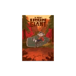 Scott C. The Iron Giant: Hogarth Enamel Pin