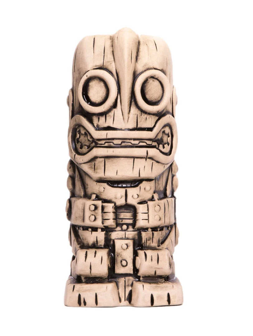 Mondo Iron Giant Ceramic Tiki (Bone) 1 Mondo Iron Giant Ceramic Tiki (Bone)