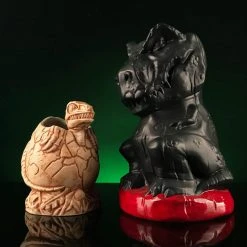 Mondo Tikis Jurassic Park – T-Rex Tiki Mug (Logo Variant)