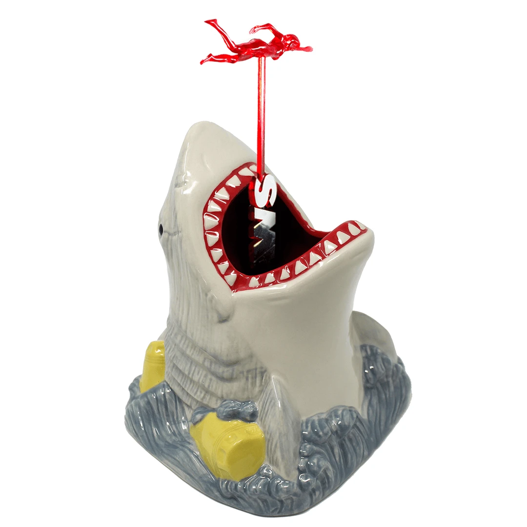 Mondo Jaws - Bruce The Shark Tiki Mug (You're Gonna Need A Bigger Boat Variant) 1 Mondo Jaws - Bruce The Shark Tiki Mug (You're Gonna Need A Bigger Boat Variant)