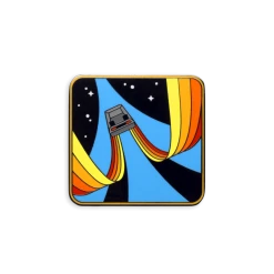 La Boca Back To The Future MondoVision Pin Badge