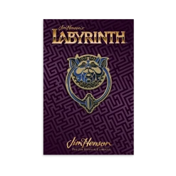 DKNG Studios Labyrinth – Door Knocker (Left) Enamel Pin Enamel Pins