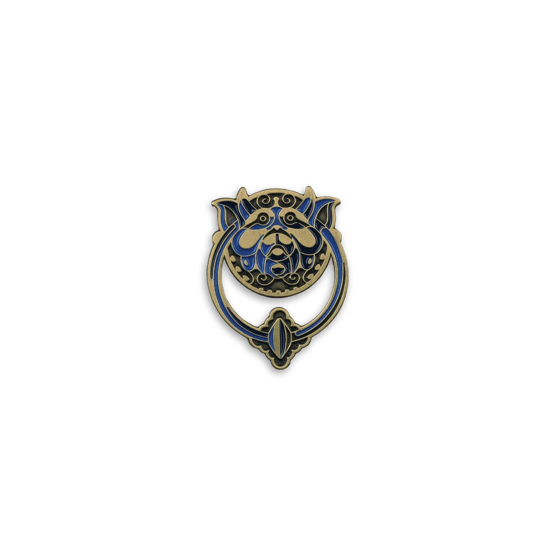 DKNG Studios Labyrinth – Door Knocker (Left) Enamel Pin Enamel Pins 2 DKNG Studios Labyrinth – Door Knocker (Left) Enamel Pin Enamel Pins