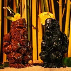 Mondo Godzilla Vs. Kong: Kong Tiki Mug - Matte Black