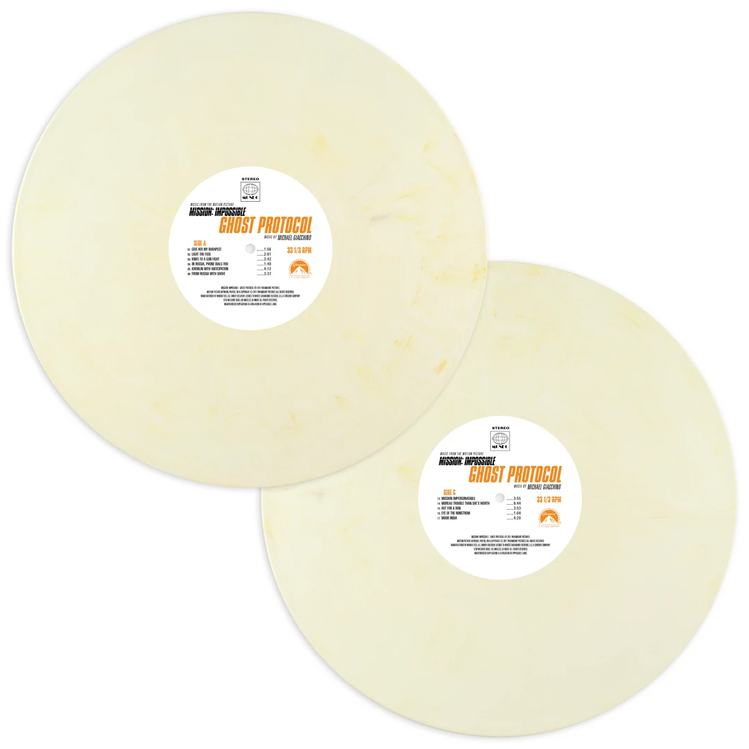 Michael Giacchino Music Mission: Impossible - Ghost Protocol - Original Motion Picture Soundtrack 2XLP 2 Michael Giacchino Music Mission: Impossible - Ghost Protocol - Original Motion Picture Soundtrack 2XLP