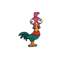100% Soft Moana: Hei Hei Enamel Pin