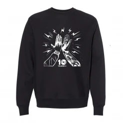 Eric Garza Apparel Mondo X Death Waltz Hi Five Crew Neck Sweatshirt