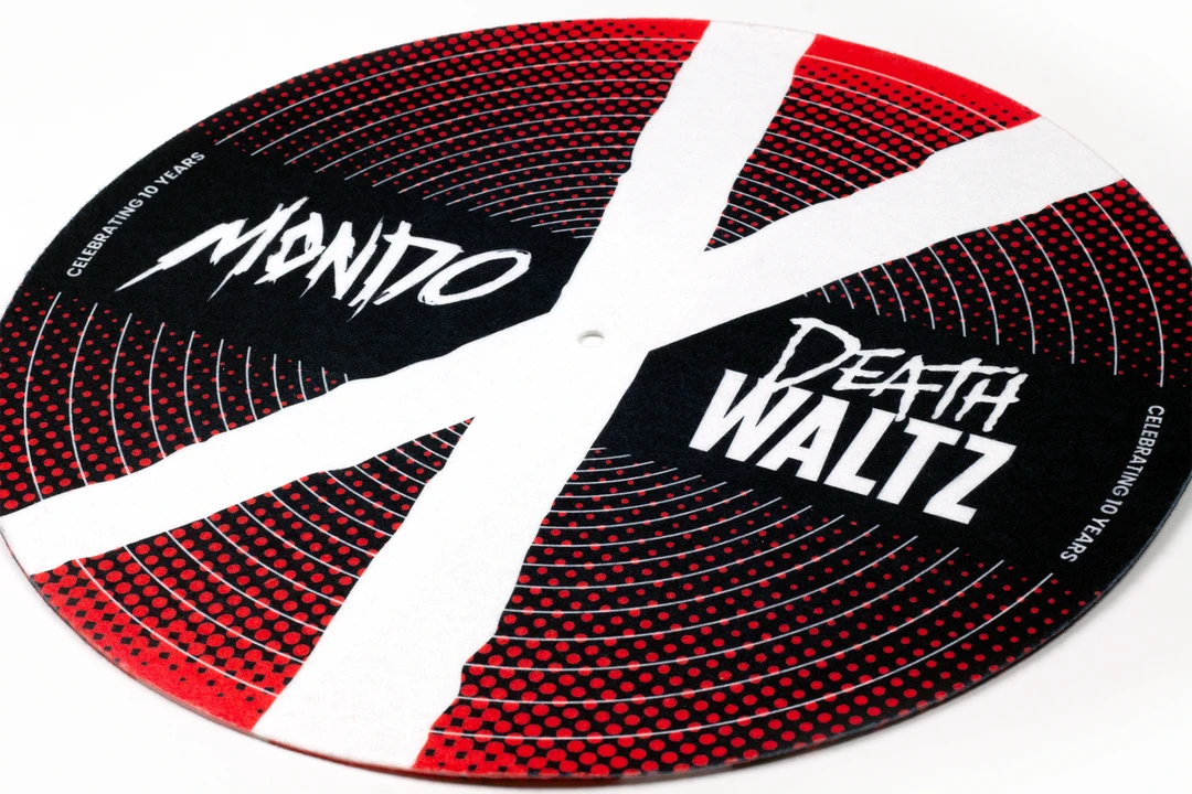 Death Waltz Recording Co. Music Mondo X Death Waltz 10th Anniversary Slip Mat 2 Death Waltz Recording Co. Music Mondo X Death Waltz 10th Anniversary Slip Mat