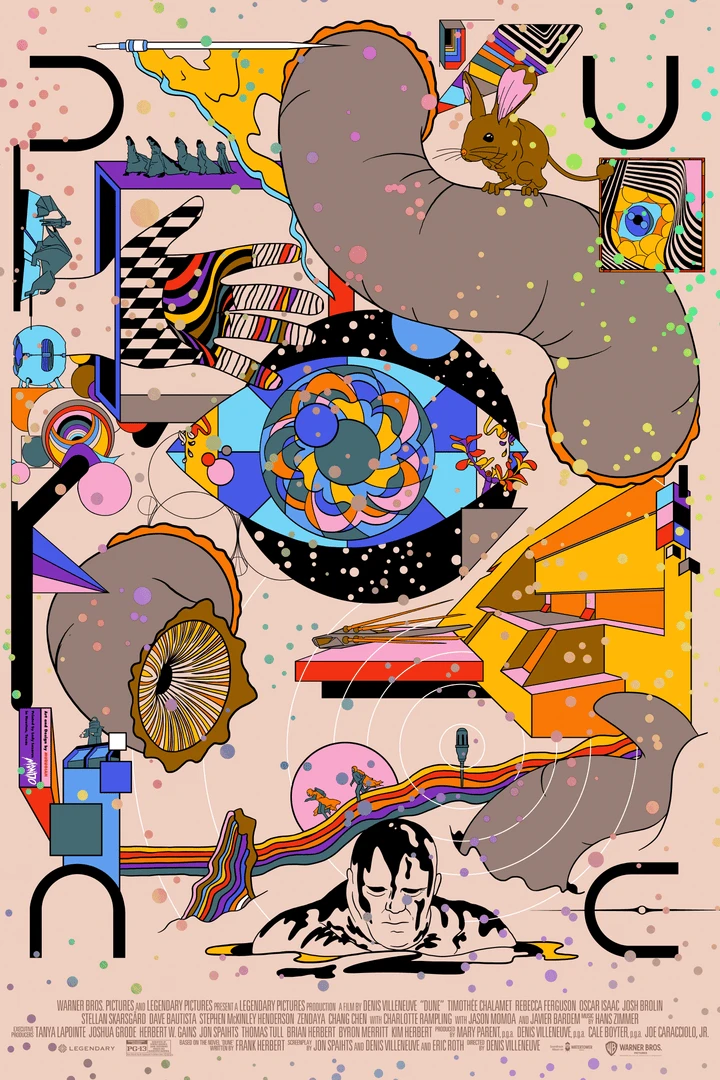 Murugiah Dune Variant Poster Posters 1 Murugiah Dune Variant Poster Posters