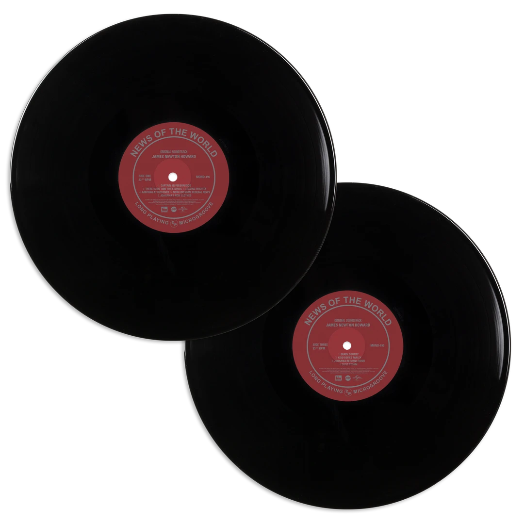 James Newton Howard Music News Of The World - Original Motion Picture Soundtrack 2XLP 2 James Newton Howard Music News Of The World - Original Motion Picture Soundtrack 2XLP