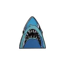 Oliver Barrett Enamel Pins Jaws 2-Pin Set