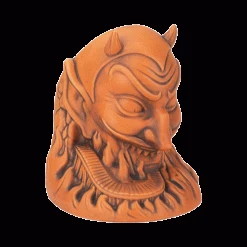 Doug P'Gosh Tikis Ol' Scratch Designer Series Tiki Mug - Orange